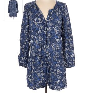 Sz L Gap Floral Romper